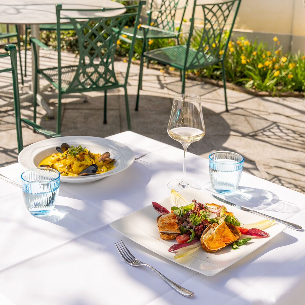 Brasserie du Château im Schloss Bottmingen